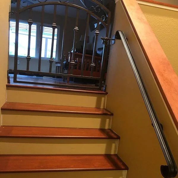 4 ft. Scroll Wrought Iron Handrail Railing