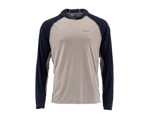 Simms Bugstopper Solarflex Hoody - Steel Blue - L