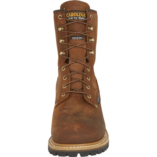 Carolina Men's 8x22 Waterproof Insulated Logger Boot