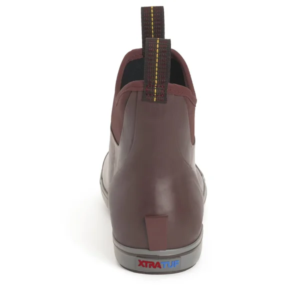 Xtratuf Men's 6 in Ankle Deck Boot Maroon - 13