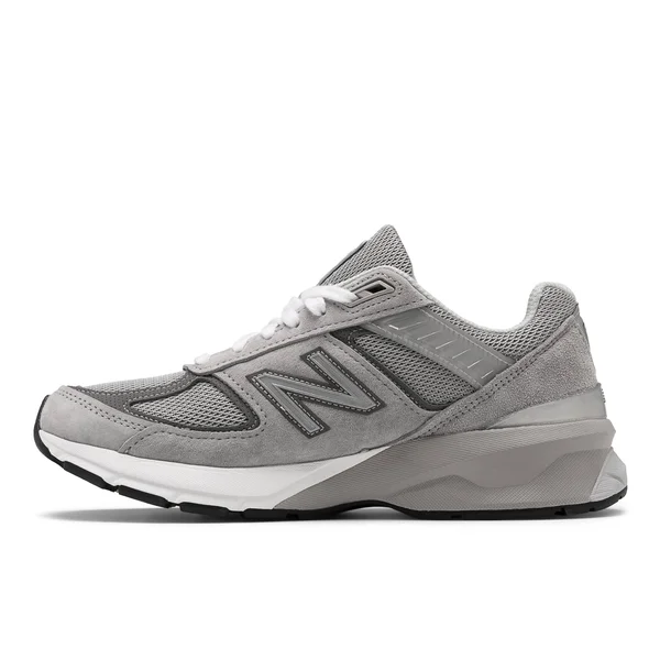 New Balance Women's 990v5 in Grey Castlerock 8, 2A-Narrow