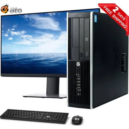 HP 6300 SFF Computer Core i5, 16GB Ram, 2TB Hdd, 240GB Ssd, New 22 inch LCD, Keyboard and Mouse, Wi-Fi, Win10 Pro Desktop PC (Re