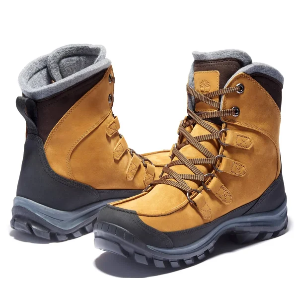 Timberland Men's Chillberg Insulated Winter Boots - Wheat, 8
