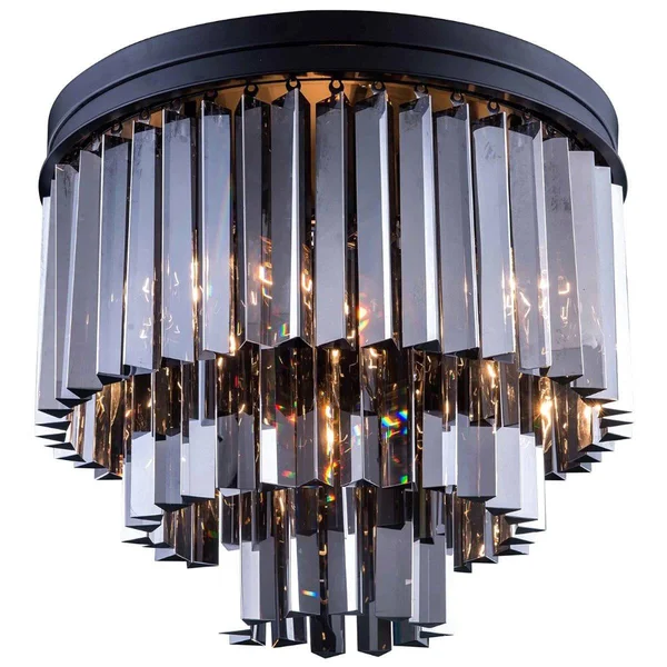 Elegant Lighting-1201F20MB-GT/RC-Sydney - 20 inch 9 Light Flush Mount