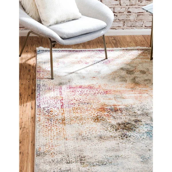 Unique Loom Marimelena Baracoa Rug, Multi (4& 3 x 6& 0)