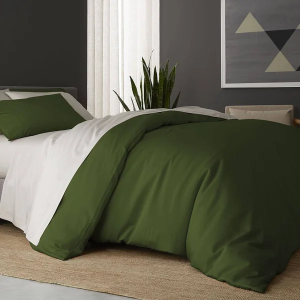 Eucalyptus Duvet Cover Slate, Twin, Twin XL