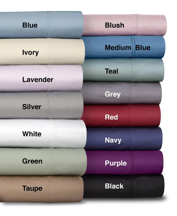 AQ Textiles Camden Sateen 1250 Thread Count 4 pc. Sheet Set, California King - Green