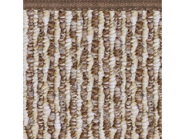 House, Home and More Set of 15 Skid-Resistant Carpet Stair Treads 8 in. x 30 in. and Matching Landing Rug 2 ft. x 3 ft - Praline