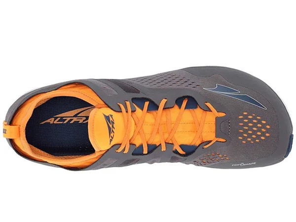 Altra Kayenta Running Shoe - Men's Gray/Orange - 11.5