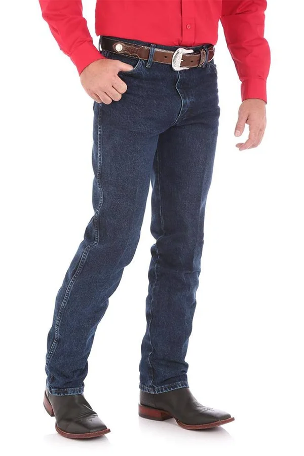 Wrangler Men's Cowboy Cut Original Fit Jeans 32x30 - Dark Stone DD