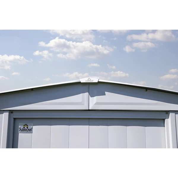 Arrow Classic Steel Storage Shed - 6x5 Flute Grey