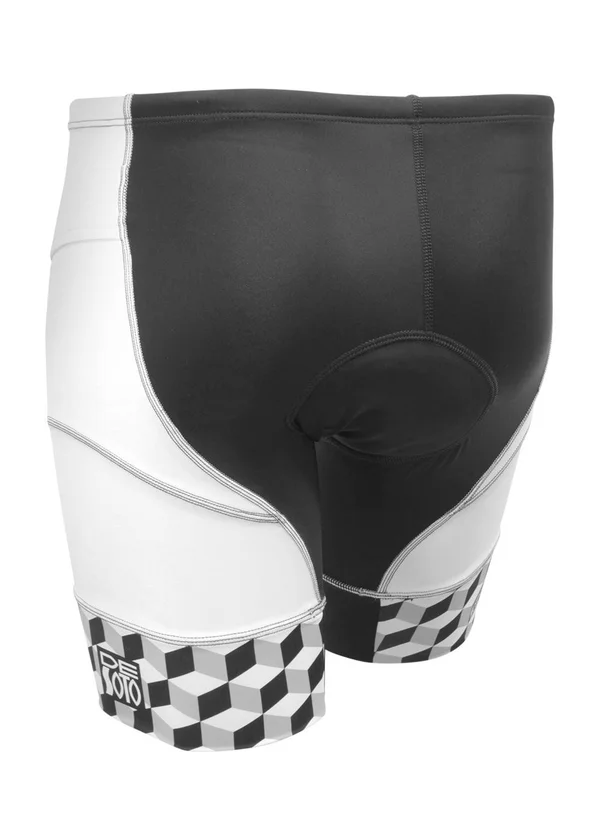 DeSoto Men's Riviera Tri Short - 2020 - M - Grey Cube