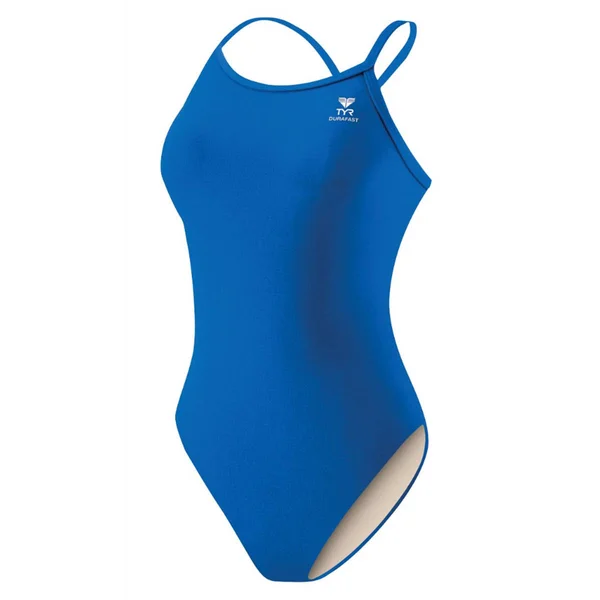 TYR Durafast Solid Diamondfit Swimsuit - Color - Royal - Size - 26