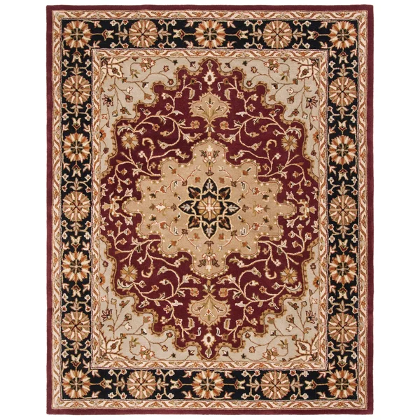 Safavieh Heritage HG760A 8&3x22 x 11&0x22 Ivory - Red Area Rug