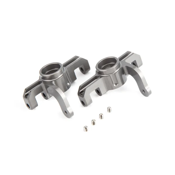 Team Losi Racing Aluminum Front Spindle Set: 8IGHT/T/E 4.0 TLR344002