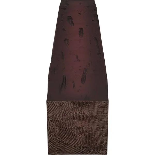 Ekena Millwork MANUPC08X12X72ZY 8x22H x 12x22D x 72x22W Pecky Cypress Faux Wood Fireplace Mantel, Premium Cherry