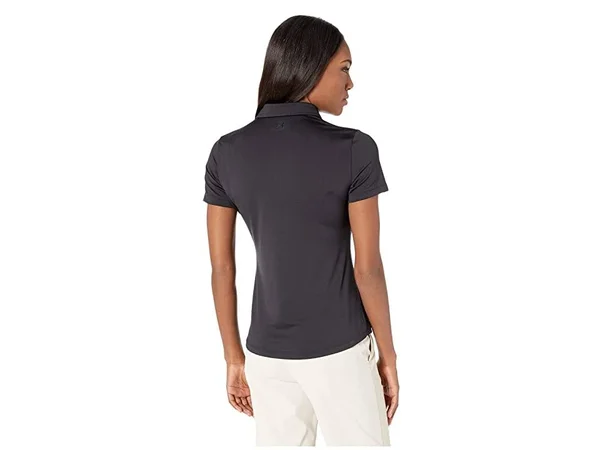 Under Armour Women's Zinger Short Sleeve Golf Polo - Xs - Black