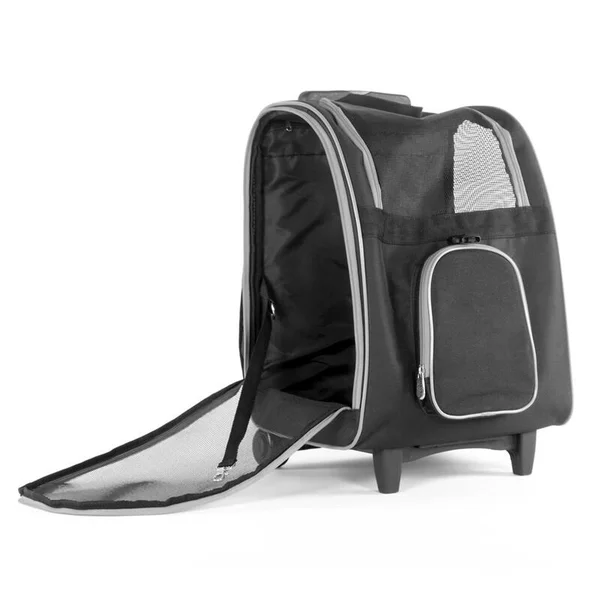 NCAA Pepperdine University Waves Premium Pet Carrier with Wheels