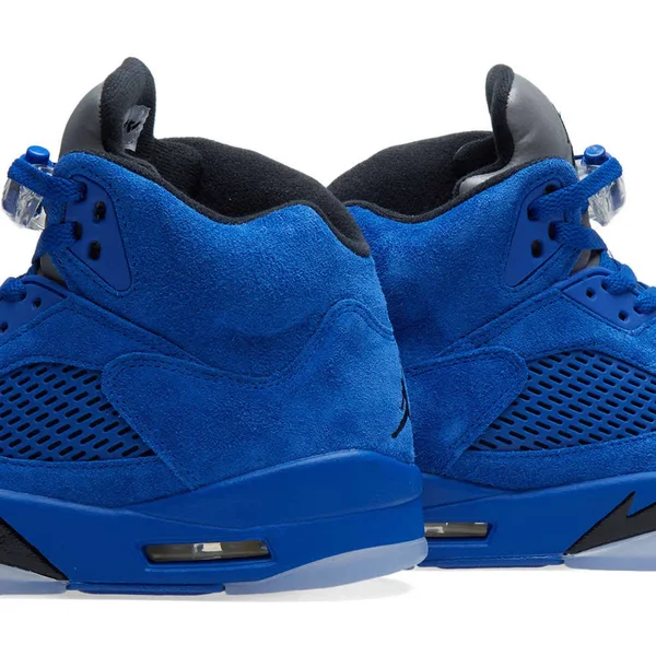 Air Jordan 5 Retro &Blue Suede& - 136027-401 - Size 7