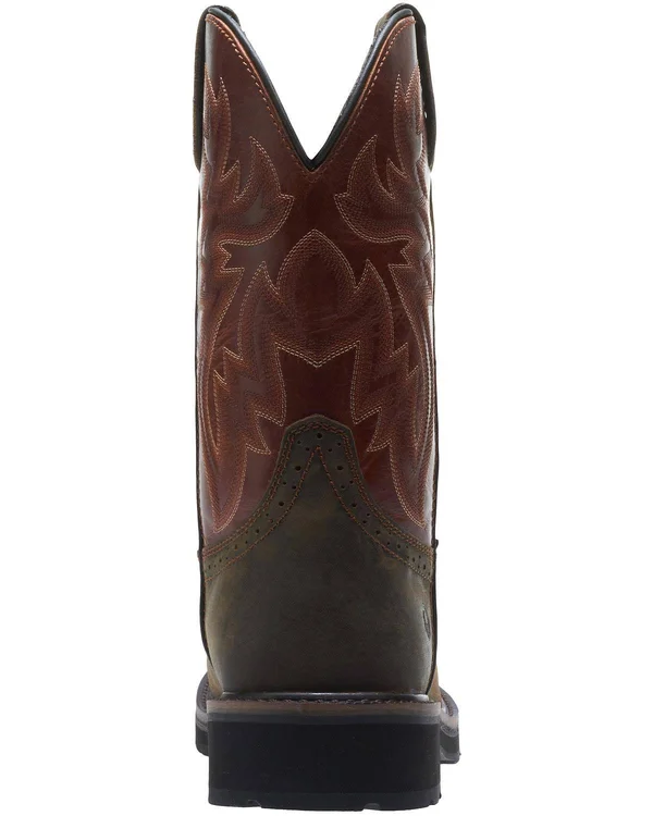 Wolverine Rancher Wellington Steel Toe 10.5 Men's Rust