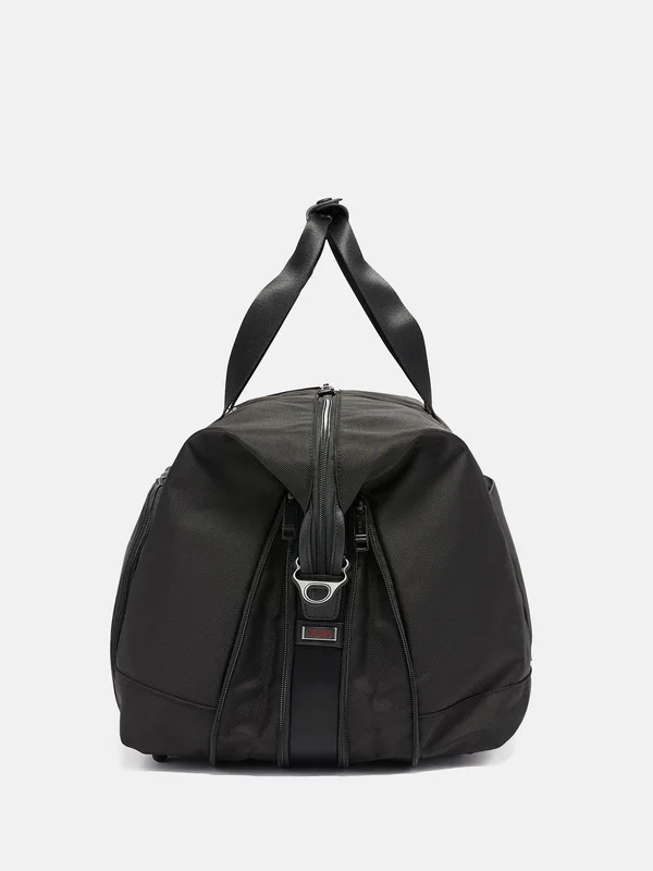 Tumi Alpha 3 Black Double Expansion Travel Satchel