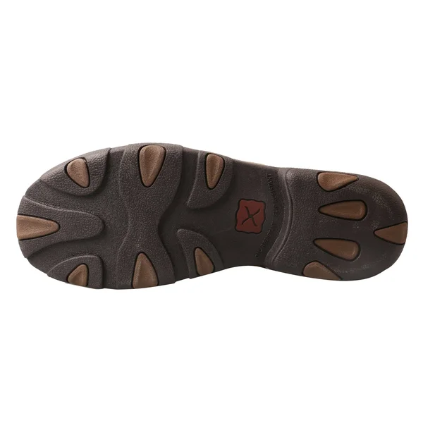 Twisted x Men's MDM0067 Driving Moc, Cayman Print/Brown Leather