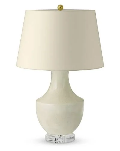 Marlowe Ceramic Table Lamp - Tea Stain, Williams Sonoma - Table Lamps - Lighting - Light Fixtures