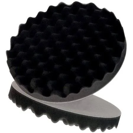 3M 7000000484 Foam Polishing Pad - 8 inch - 2000 Max RPM, Convoluted-foam Design Glides Smoothly Over Painted Surfaces by Brand 3