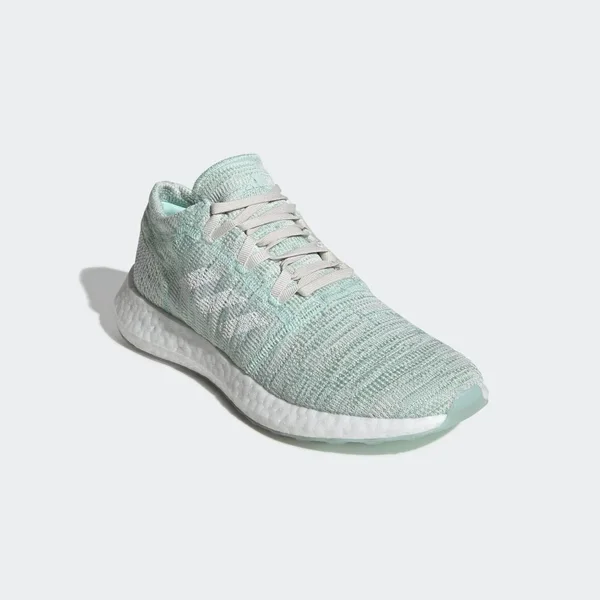 Adidas Pureboost Go Clear Mint/White Women's Running Shoes, Size: 6.5
