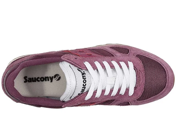 Saucony Women's Shadow Original Vintage Sneaker - Maroon - 6 US