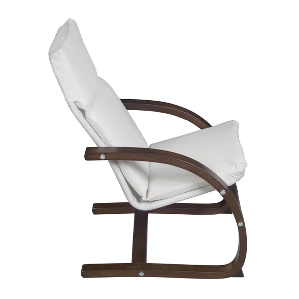 Noble Myra Children's Reclining Chair - Mocha Walnut/ Beige
