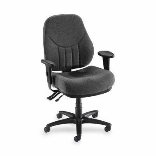 Lorell Multi-Task Chair, High-Back, 26-7/8 inchx26 inchx39 inch-42 inch-1/2 inch, Gray (llr81100)