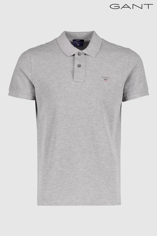 Gant Original Rugger Polo Shirt Colour: Grey, Size: L
