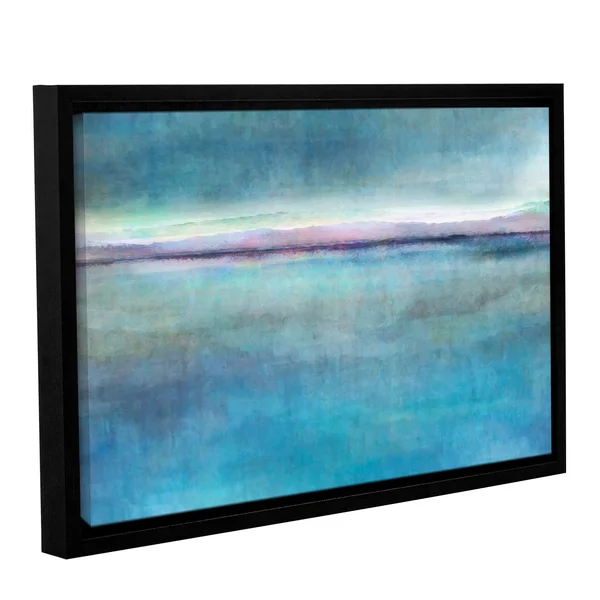 ArtWall Cora Niele's Landscape Early, Gallery Wrapped Floater-framed Canvas - Multi (16x24)