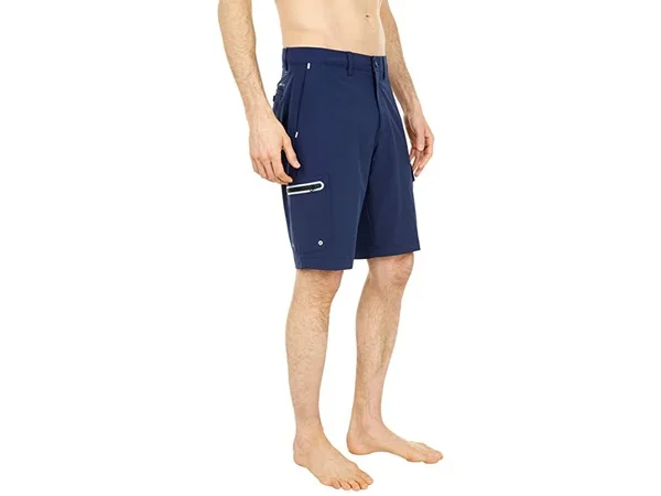 Tommy Bahama Cayman Isles Cargo 10 Inseam Shorts, Mens, 32, Ocean Deep