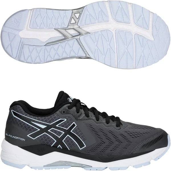 Asics Gel Foundation 13 Womens Running Shoes - Grey