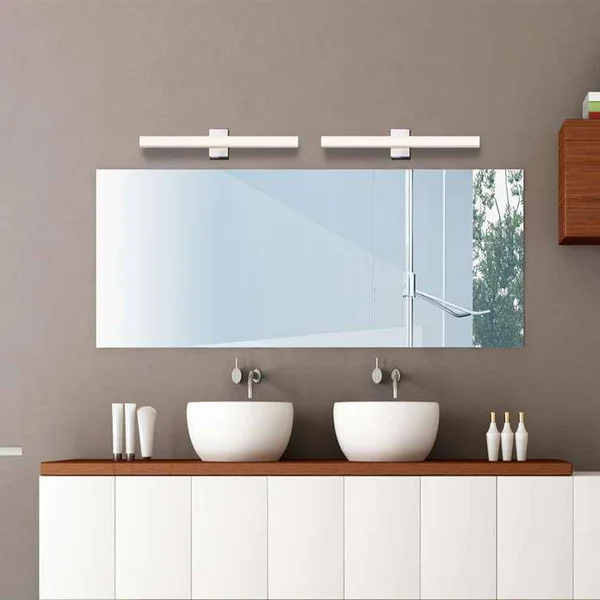 Sonneman 2433.01-ST - Tubo Slim LED 40x22 LED Bath Bar, Polished Chrome
