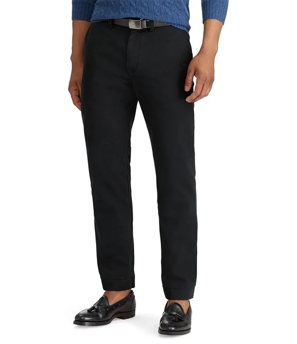 Polo Ralph Lauren Men's Classic-Fit Bedford Chino Pants - Black