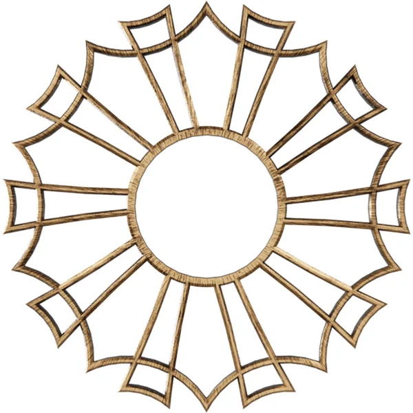 Ekena Millwork CMPP34AUABZ 34x22OD x 12x22ID x 1x22P Augustus Architectural Grade PVC Pierced Ceiling Medallion, Antiqued Bronze