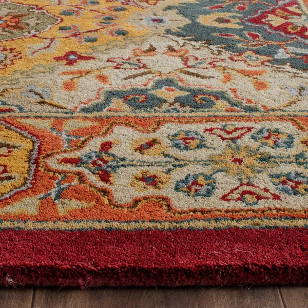 Safavieh Heritage HG512A 2&3x22 x 16&0x22 Runner Multi Area Rug