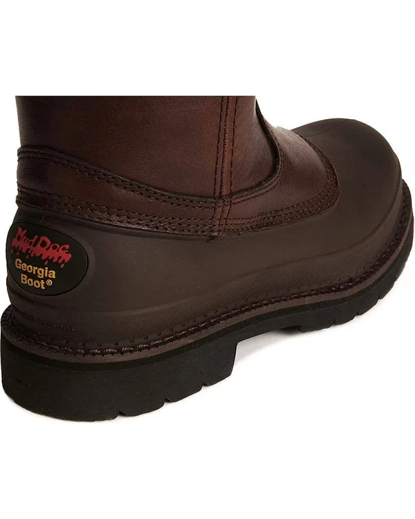 Georgia Brown Muddog Steel Toe Work Boot
