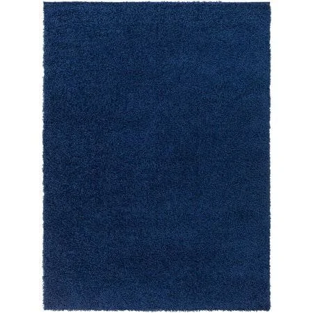 Mark & Day Tuindorp Shag Area Rug, Navy, 8&10 inch x 12&, Size: 8&10 x 12&, Multicolor