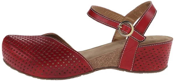 Women's L&Artiste by Spring Step Lizzie - Size: 40, Red