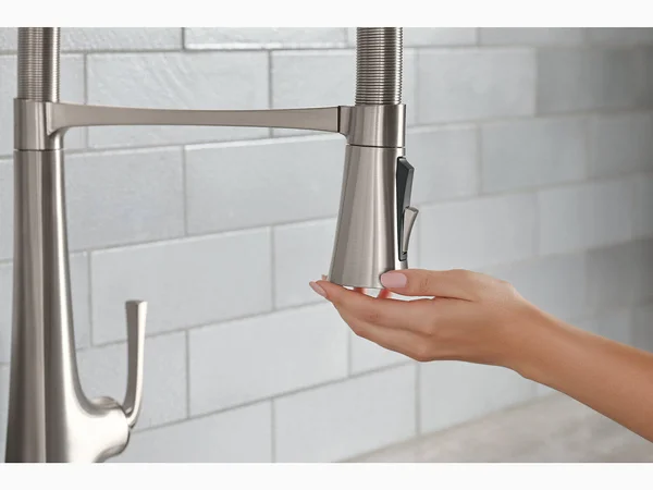Graze Single-Handle Semi-Professional Kitchen Sink Faucet with 24-5/16x22 Spout