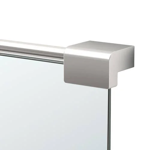Gatco 1524 Fixed Mount Decor Mirror - Satin Nickel
