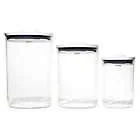 OXO Good Grips 3-Piece Pop Round Canister Set in White, Each Size Is Perfectly Calibrated to Store Household Staples Including Ce