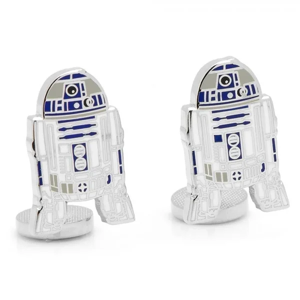Star Wars R2D2 Enamel Cufflinks