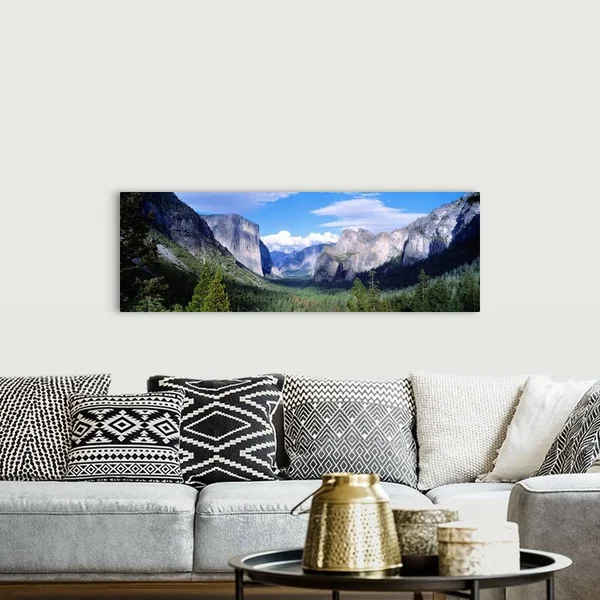 Yosemite National Park CA, Canvas Wall Art, 60x20, Great Big Canvas