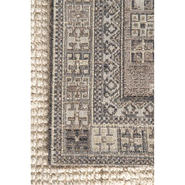 nuLOOM Transitional Aztec Sahiry Area Rug, Size: 4& x 6&