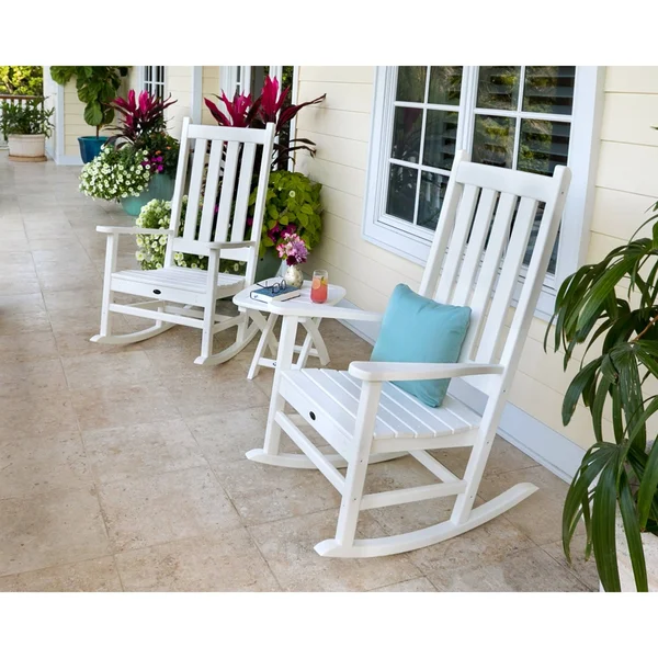 Trex Cape Cod Recycled Plastic 2 to 3 Person Recycled Plastic Conversation Patio Outdoor Lounge Set - 190609095207